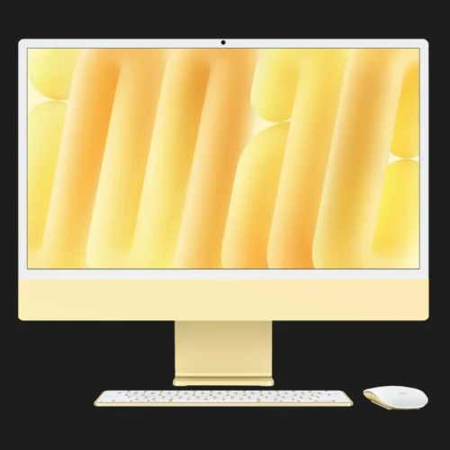 Apple iMac 24 with Retina 4.5K, Apple M4, 256GB, 8 CPU / 8 GPU, 16GB RAM, Yellow (Z1E3) (2024)