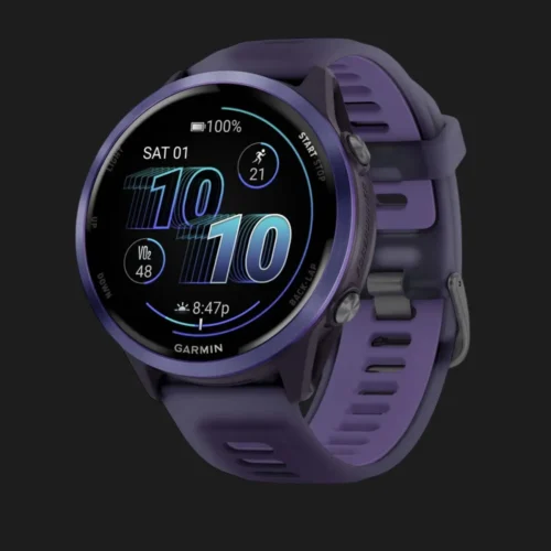 Garmin Forerunner 570 47mm Indigo Aluminum with Translucent Imperial Purple/Indigo Band