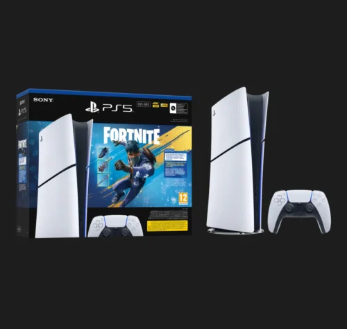 Ігрова приставка Sony PlayStation 5 Slim (Digital Edition) (Fortnite Flowering Chaos Bundle) (825GB) (Standard)