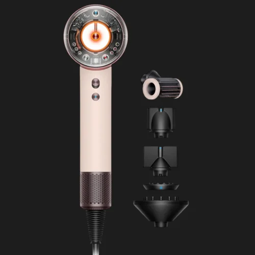Фен для волосся Dyson Supersonic HD16 Nural Straight+Wavy (Ceramic Pink/Rose Gold)