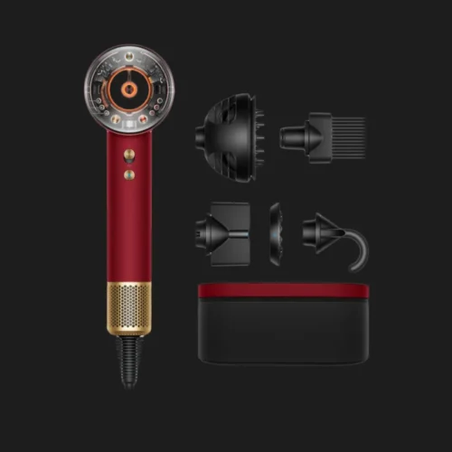Фен для волосся Dyson Supersonic Nural (Velvet Red/Gold) (594823-01)