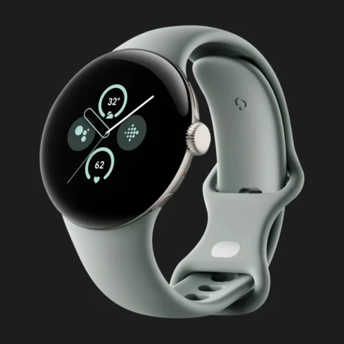 Смарт-годинник Google Pixel Watch 2 LTE Champagne Gold Aluminum Case/Hazel Active Band