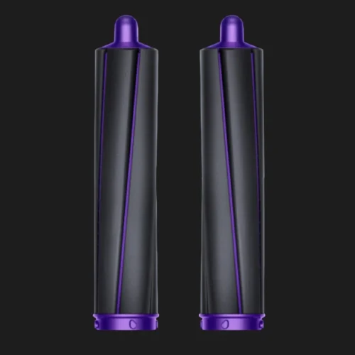 Довгі циліндричні насадки до стайлера Dyson Airwrap 20mm (2шт) (Black/Purple)