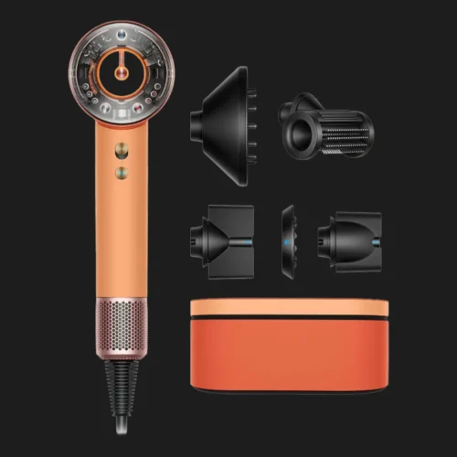 Фен для волосся Dyson Supersonic HD16 Nural Straight+Wavy (Ceramic Apricot/Topaz)