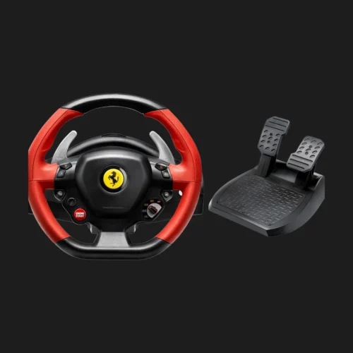 Комплект (кермо, педалі) Thrustmaster FERRARI 458 SPIDER Xbox (Black/Red) (EU)