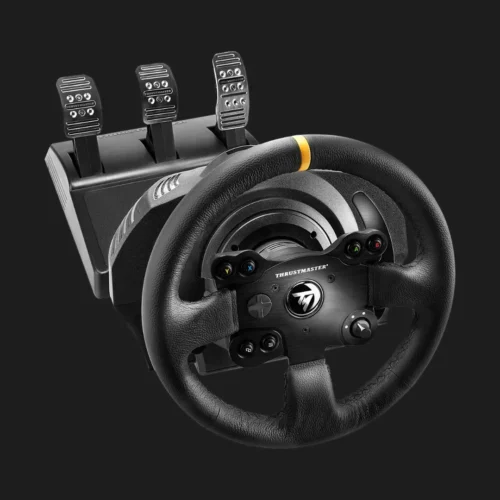 Комплект (кермо, педалі) Thrustmaster TX RW Leather Edition Xbox/PC (Black) (EU)