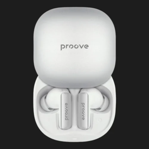 Навушники Proove NoLimit TWS with Hybrid ANC (White/Silver)